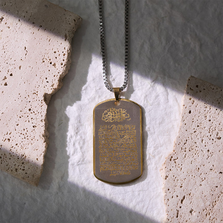 HilalHaven Stainless Steel Mdal Tag Necklace —— Jewelry for Daily Wear &amp; Ramadan Gift - image 13