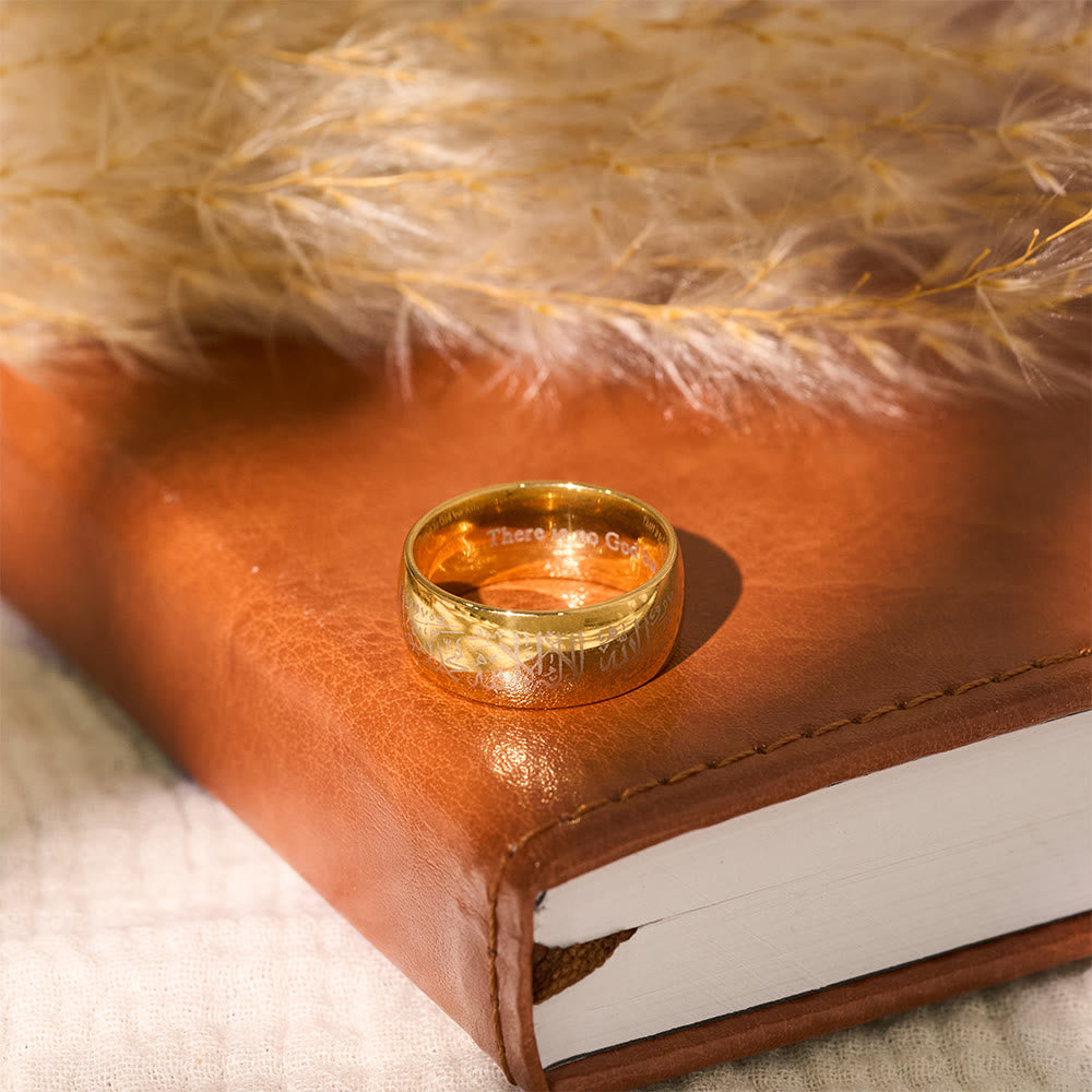 FREE Today: Creed of Light Shahada Engraved Band Ring — Polished Stainless Steel - image 12