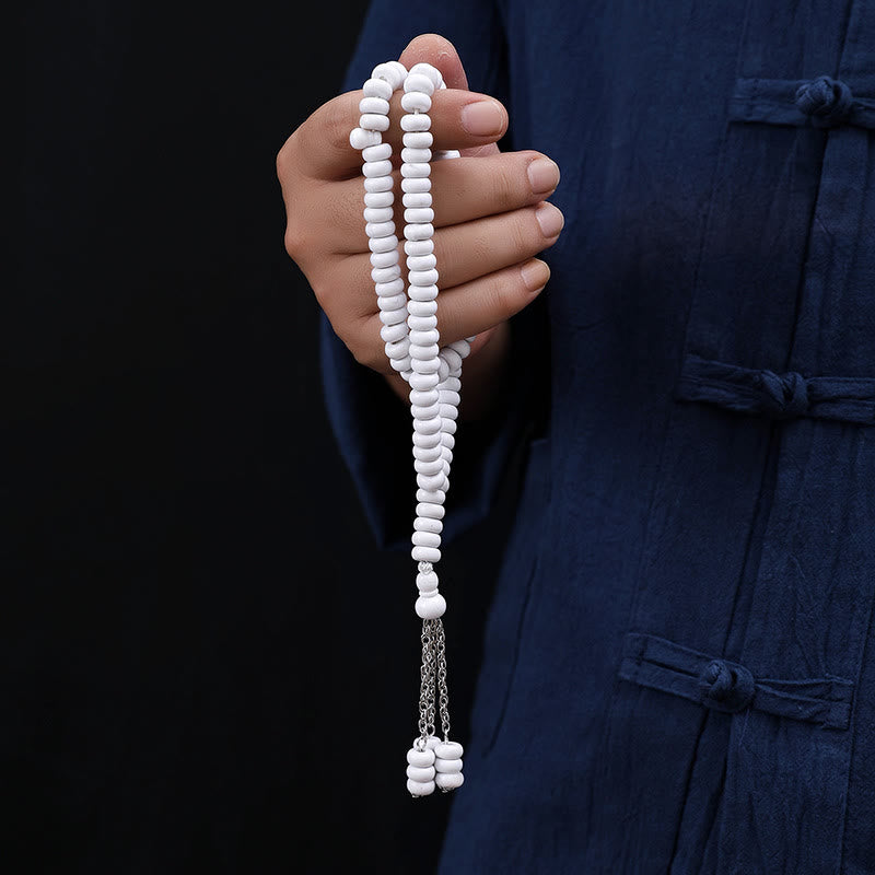 HilalHaven Stone-Effect Acrylic Meditation 99 Beads Tasbih - image 9