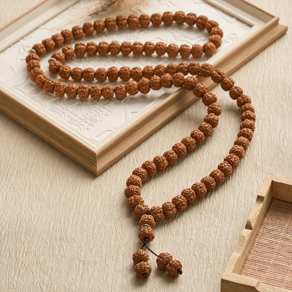HilalHaven Rudraksha Prayer Bead Strand —— Beads Tasbih - image 1
