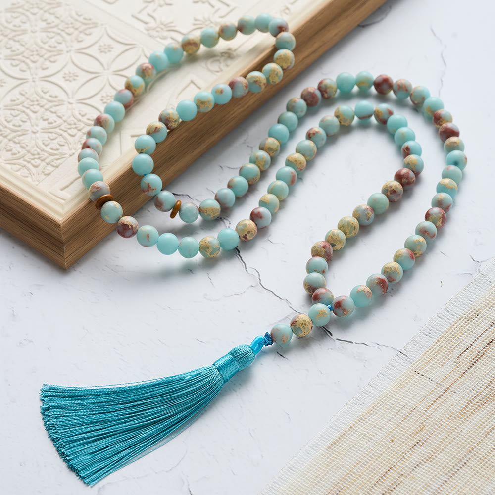 HilalHaven Nature-Inspired Resin Beaded Tasbih - image 1