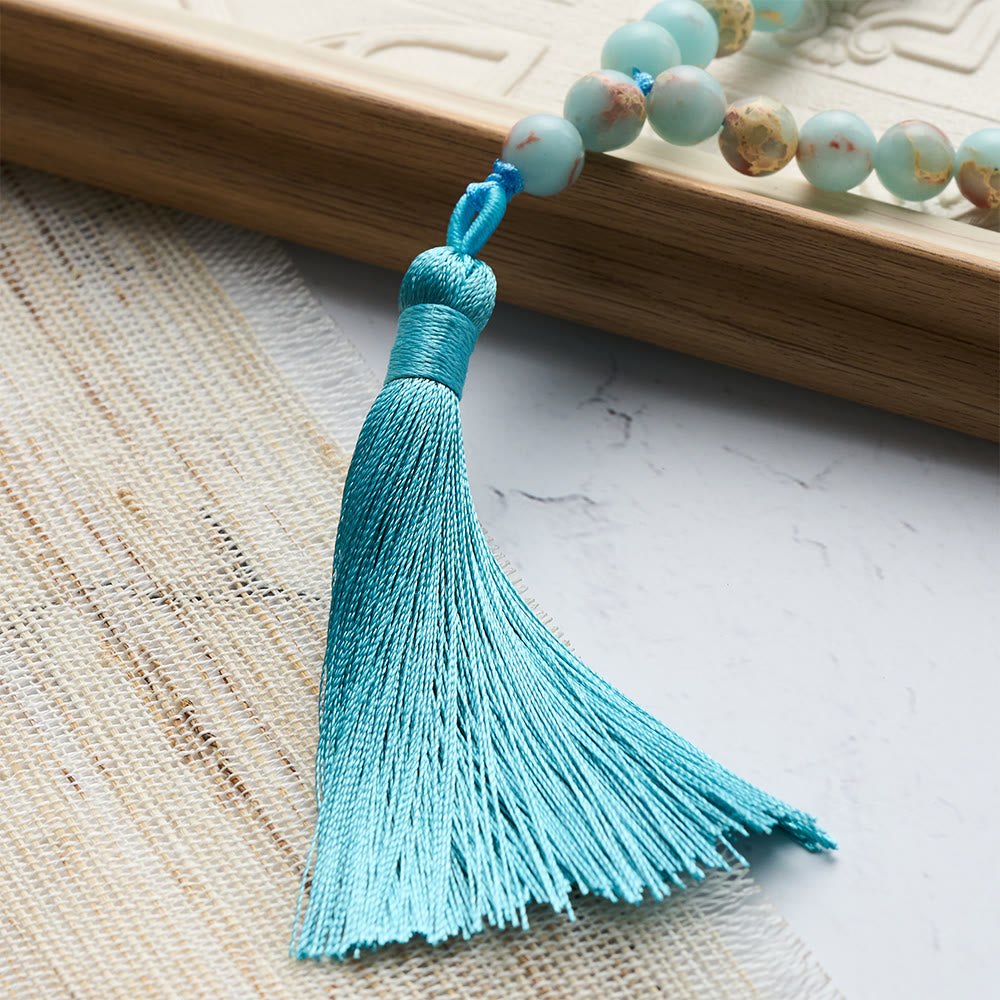 HilalHaven Nature-Inspired Resin Beaded Tasbih - image 8