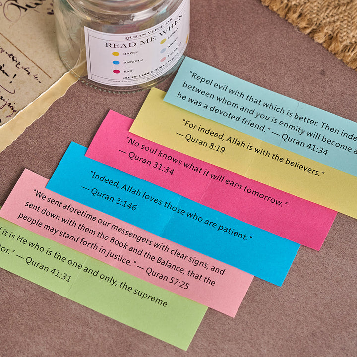 HilalHaven Color-Coded Affirmation Glass Jar - image 6