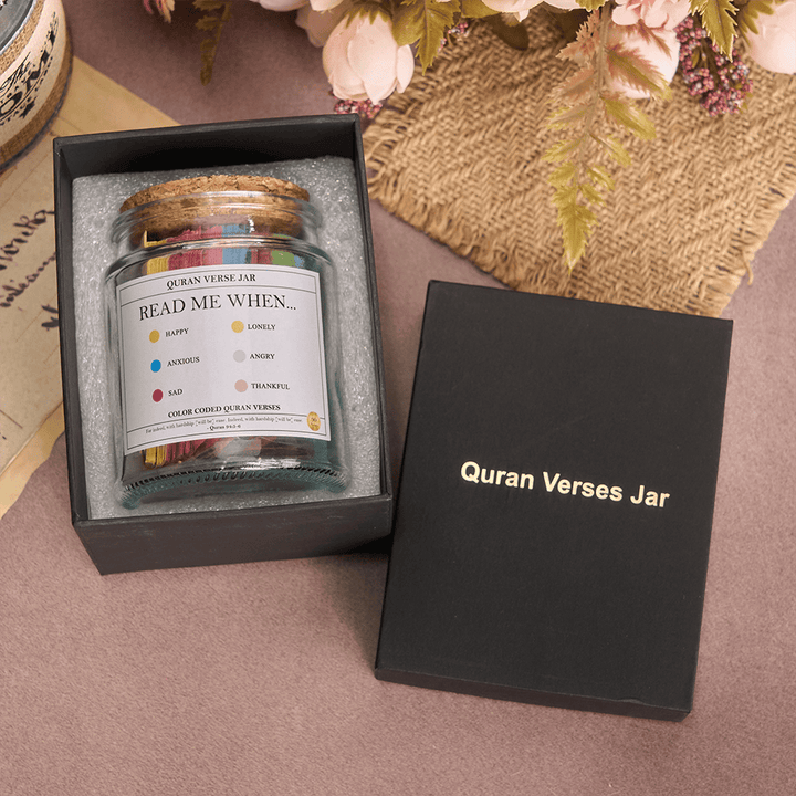 HilalHaven Color-Coded Affirmation Glass Jar - image 3