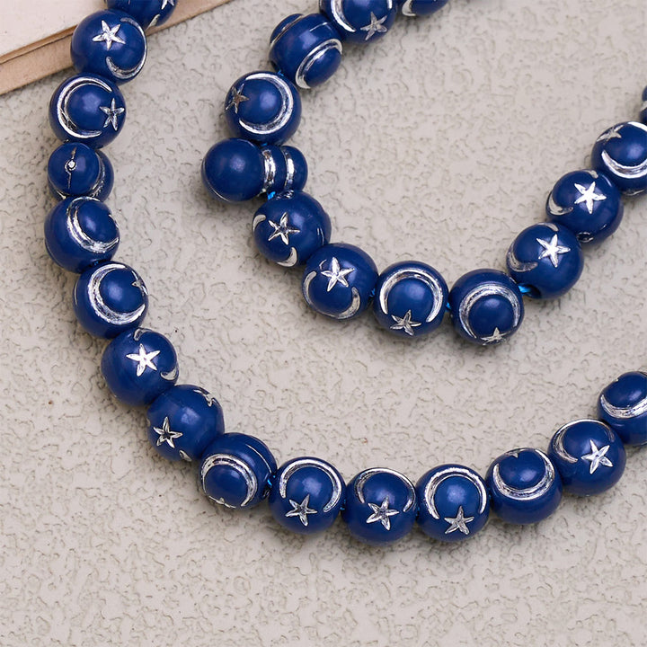 FREE Today: Star-Embossed Acrylic 99 Beads Tasbih — Minimalist Cultural Prayer Beads with Adjustable Tassel - image 3