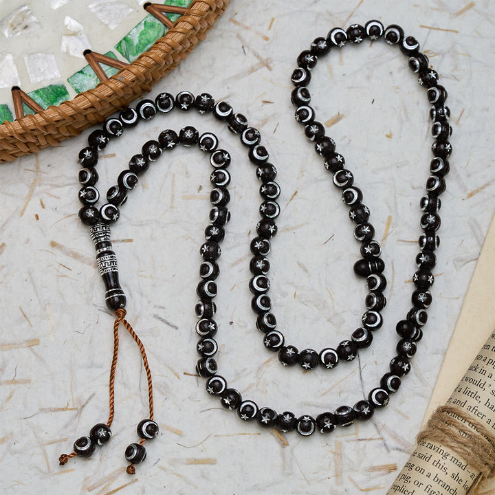 FREE Today: Star-Embossed Acrylic 99 Beads Tasbih — Minimalist Cultural Prayer Beads with Adjustable Tassel - image 24