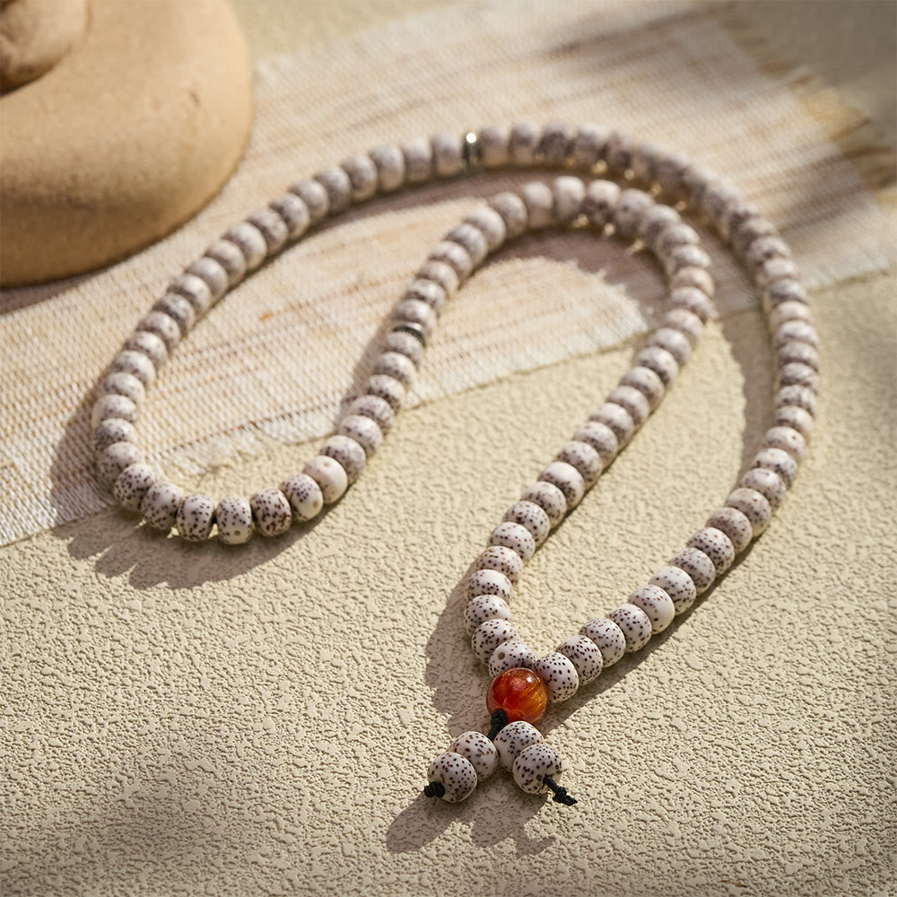 HilalHaven Natural Star Moon Bodhi Seed Beaded Tasbih - image 8