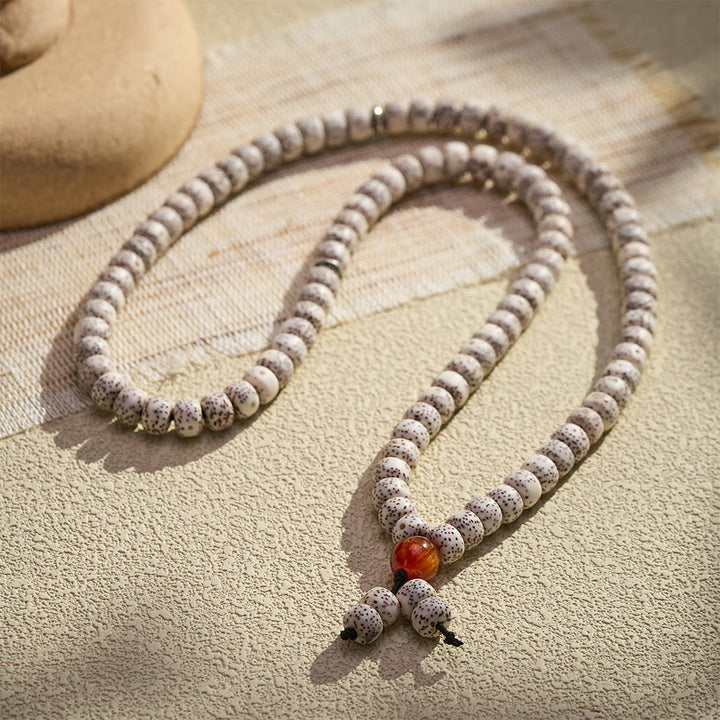 HilalHaven Natural Star Moon Bodhi Seed Beaded Tasbih - image 8