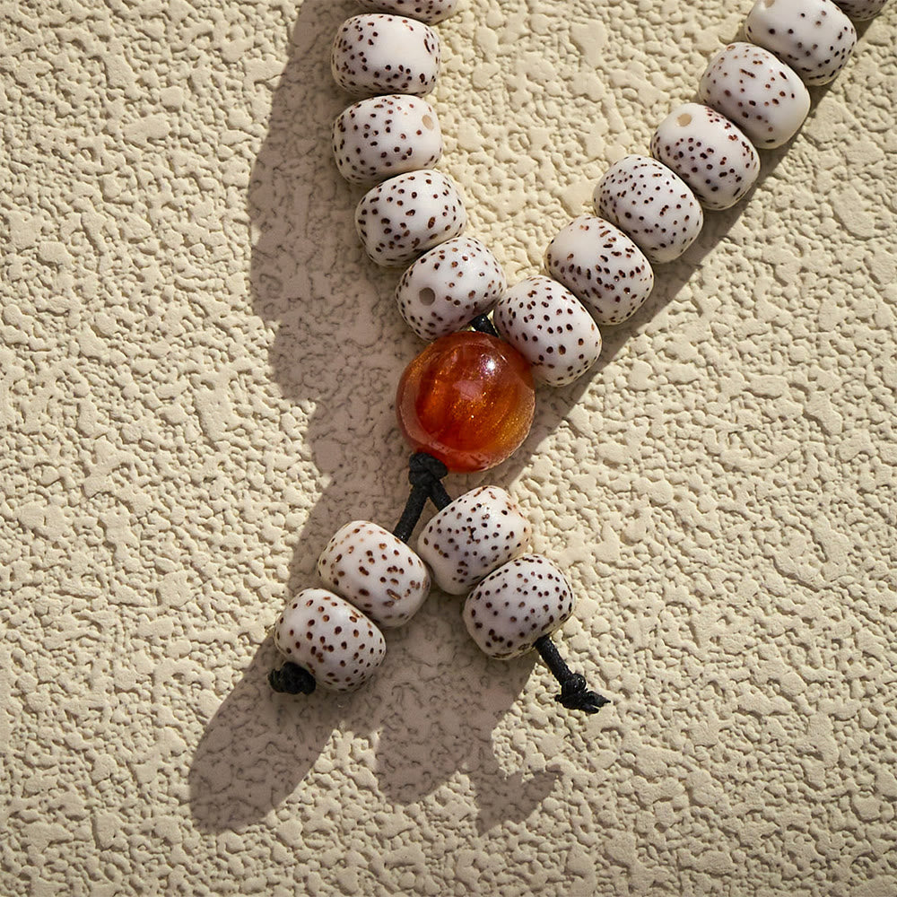 HilalHaven Natural Star Moon Bodhi Seed Beaded Tasbih - image 6