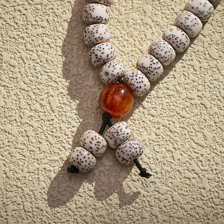HilalHaven Natural Star Moon Bodhi Seed Beaded Tasbih - image 6