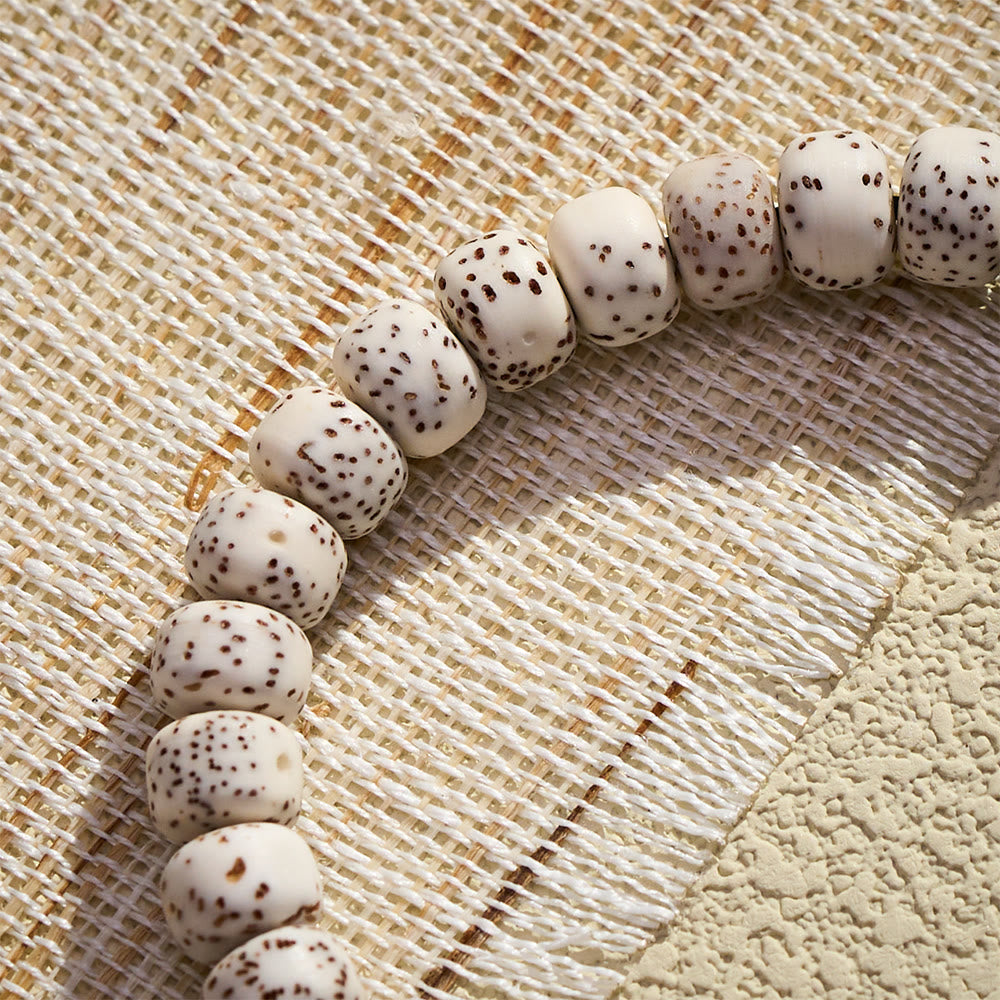 HilalHaven Natural Star Moon Bodhi Seed Beaded Tasbih - image 4