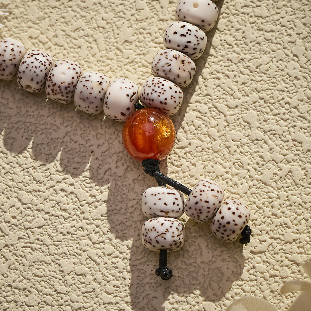 HilalHaven Natural Star Moon Bodhi Seed Beaded Tasbih - image 10