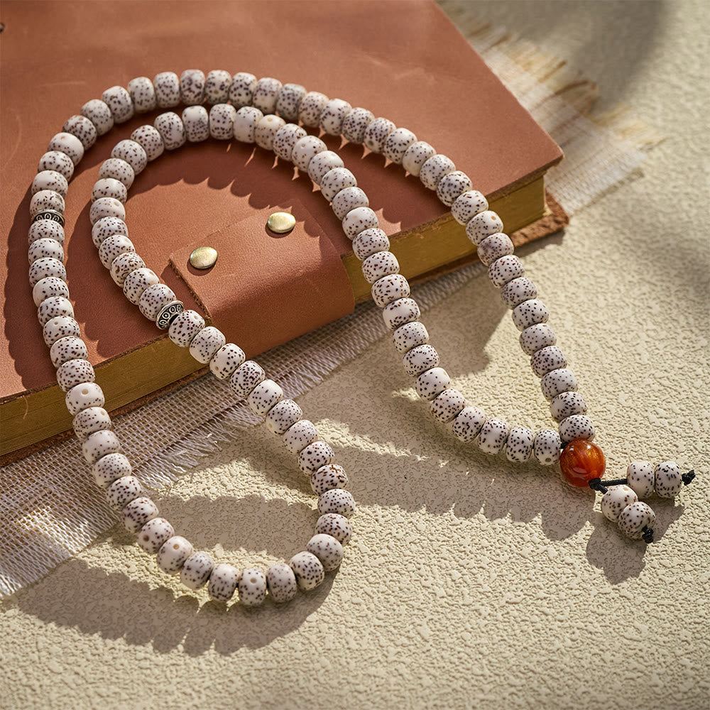 HilalHaven Natural Star Moon Bodhi Seed Beaded Tasbih - 99 Star Moon Bodhi Seed Beaded Tasbih - image 7