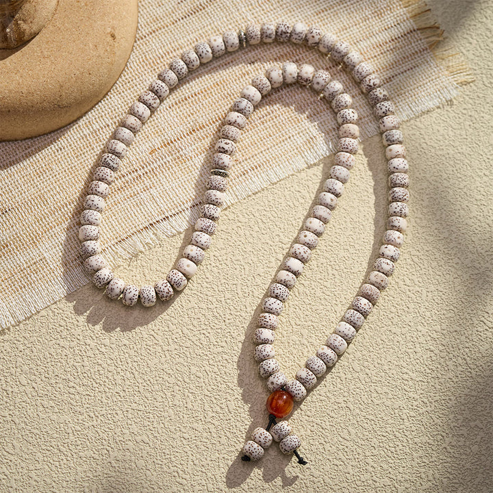 HilalHaven Natural Star Moon Bodhi Seed Beaded Tasbih - image 9