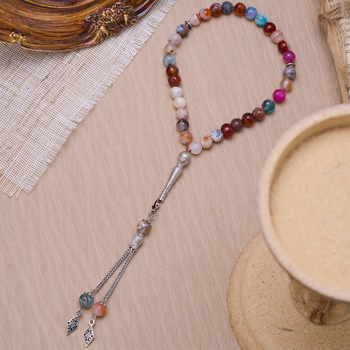 HilalHaven Natural Stone 33 Beaded Tasbih - image 1