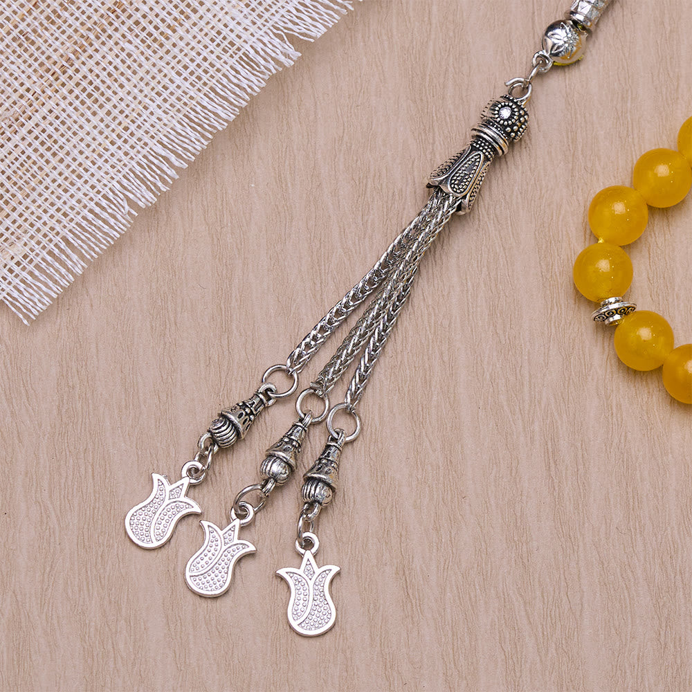 HilalHaven Natural Stone 33 Beaded Tasbih - image 16