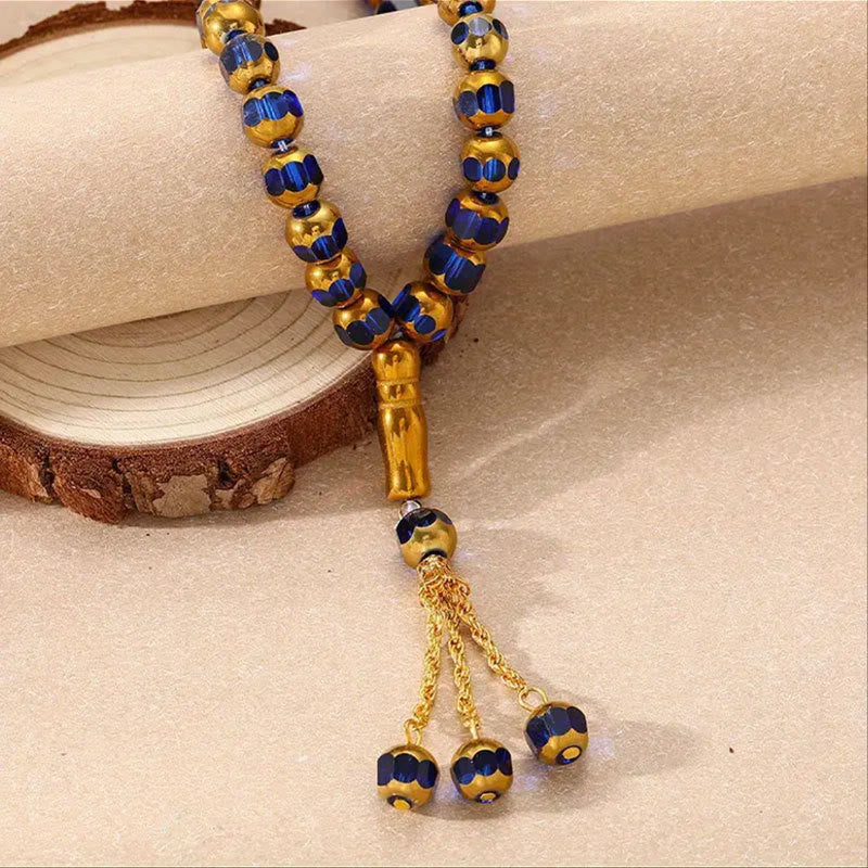  HilalHaven Faceted Glass Beaded Tasbih - image 2