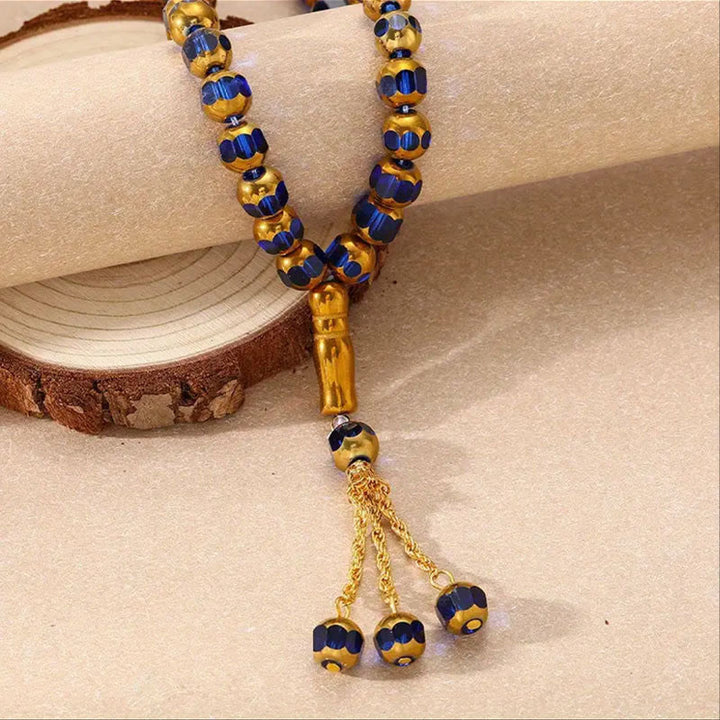  HilalHaven Faceted Glass Beaded Tasbih - image 2