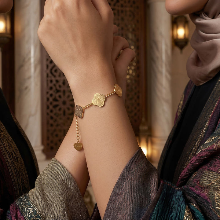Najma Al-Sabr Clover Bracelet — Star of Patience &amp; Good Fortune - image 5