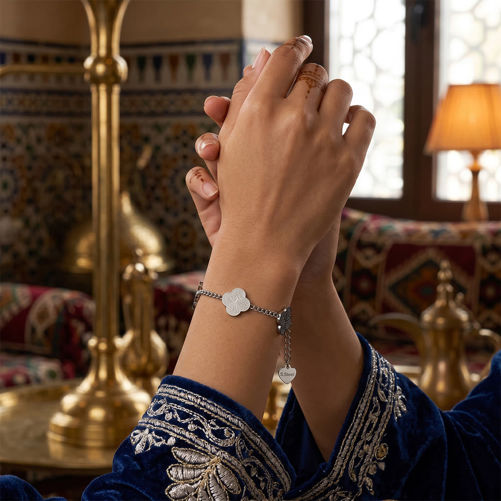Najma Al-Sabr Clover Bracelet — Star of Patience &amp; Good Fortune - image 7