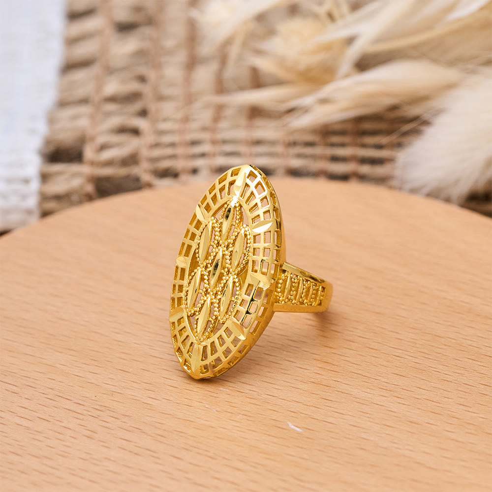 HilalHaven Unisex Gold-Plated Openwork Rings — 5 Modern Openwork Styles - image 14