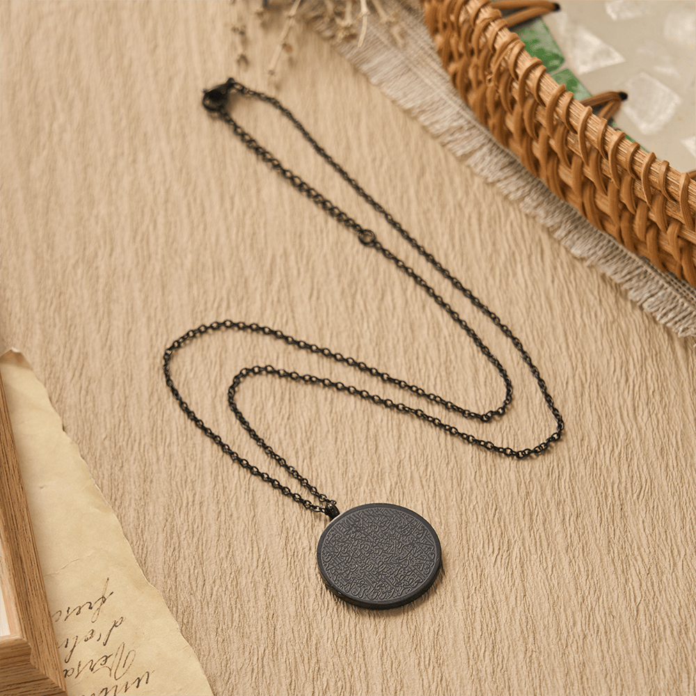 FREE Today: Inner Peace Ayatul Kursi Script Necklace — Polished Daily Wear Pendant - image 10