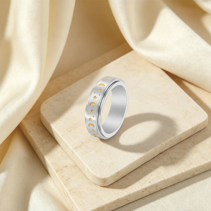 FREE Today: Twilight Luminescence Crescent &amp; Star Glowing Rotating Ring - image 10