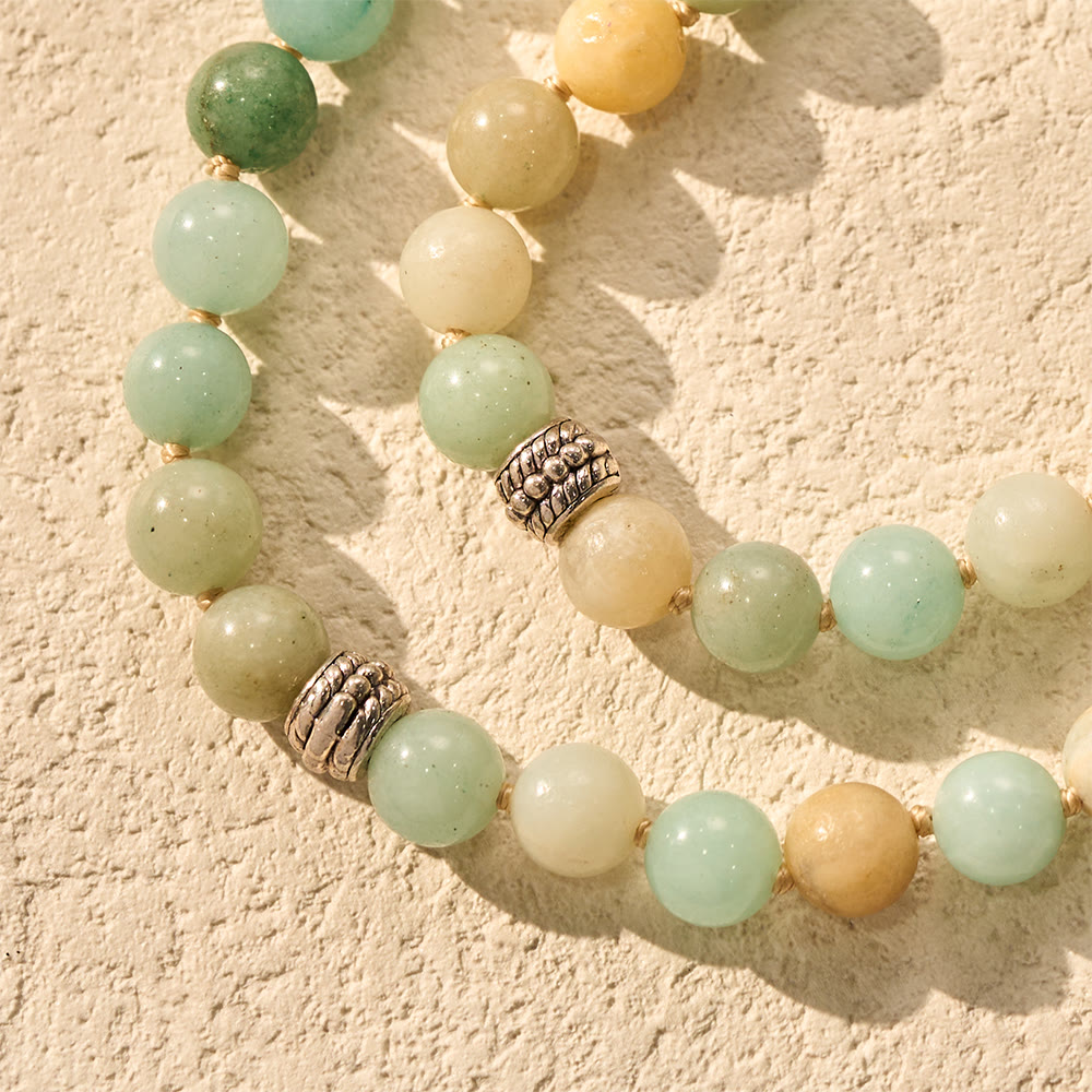 HilalHaven Desert Bloom Pastel Stone 99 Beads Tasbih  - image 3