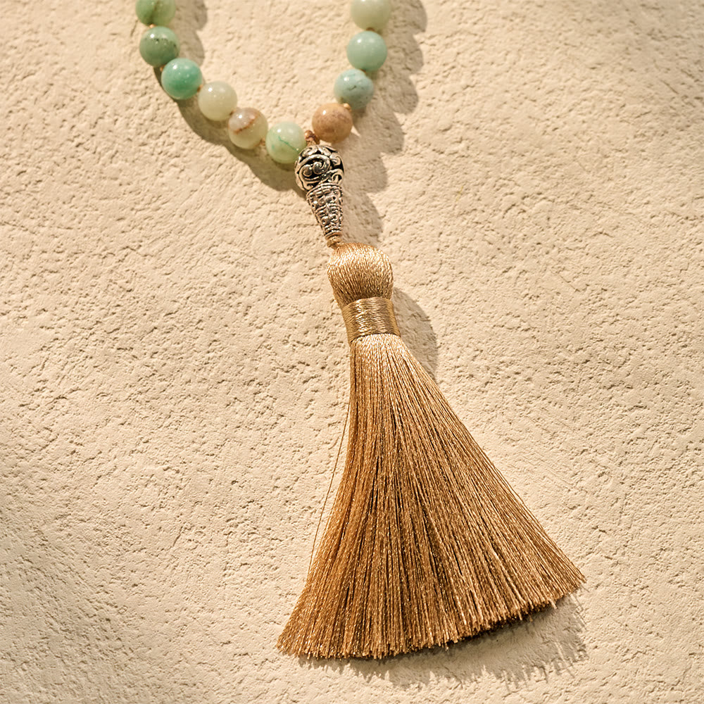 HilalHaven Desert Bloom Pastel Stone 99 Beads Tasbih  - image 4