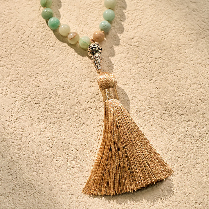 HilalHaven Desert Bloom Pastel Stone 99 Beads Tasbih  - image 4