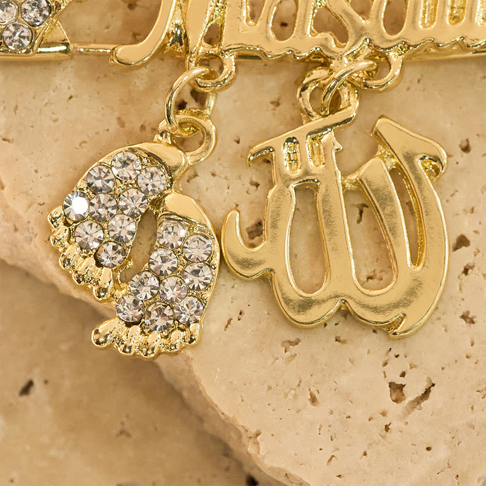HilalHaven Sacred Assembly Multi Motif Brooch - image 4