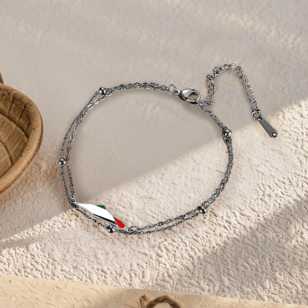 HilalHaven Homeland Grace Palestine Map Charm Bracelet  - image 6
