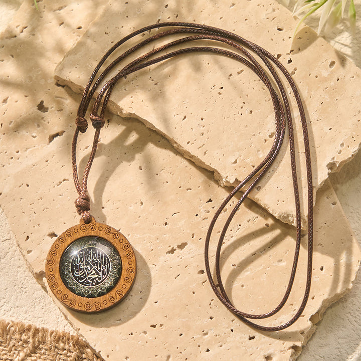 FREE Today: Sacred Testimony Shahada Engraved Pendant Necklace  - image 4