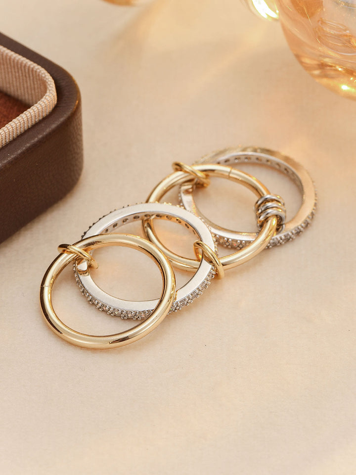 HilalHaven Loop Covenant Multi-loop Interlocked Stack Ring - image 2