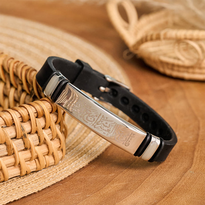 FREE Today: Divine Presence Allah Calligraphy Adjustable Bracelet — Sleek Stainless Steel - image 8