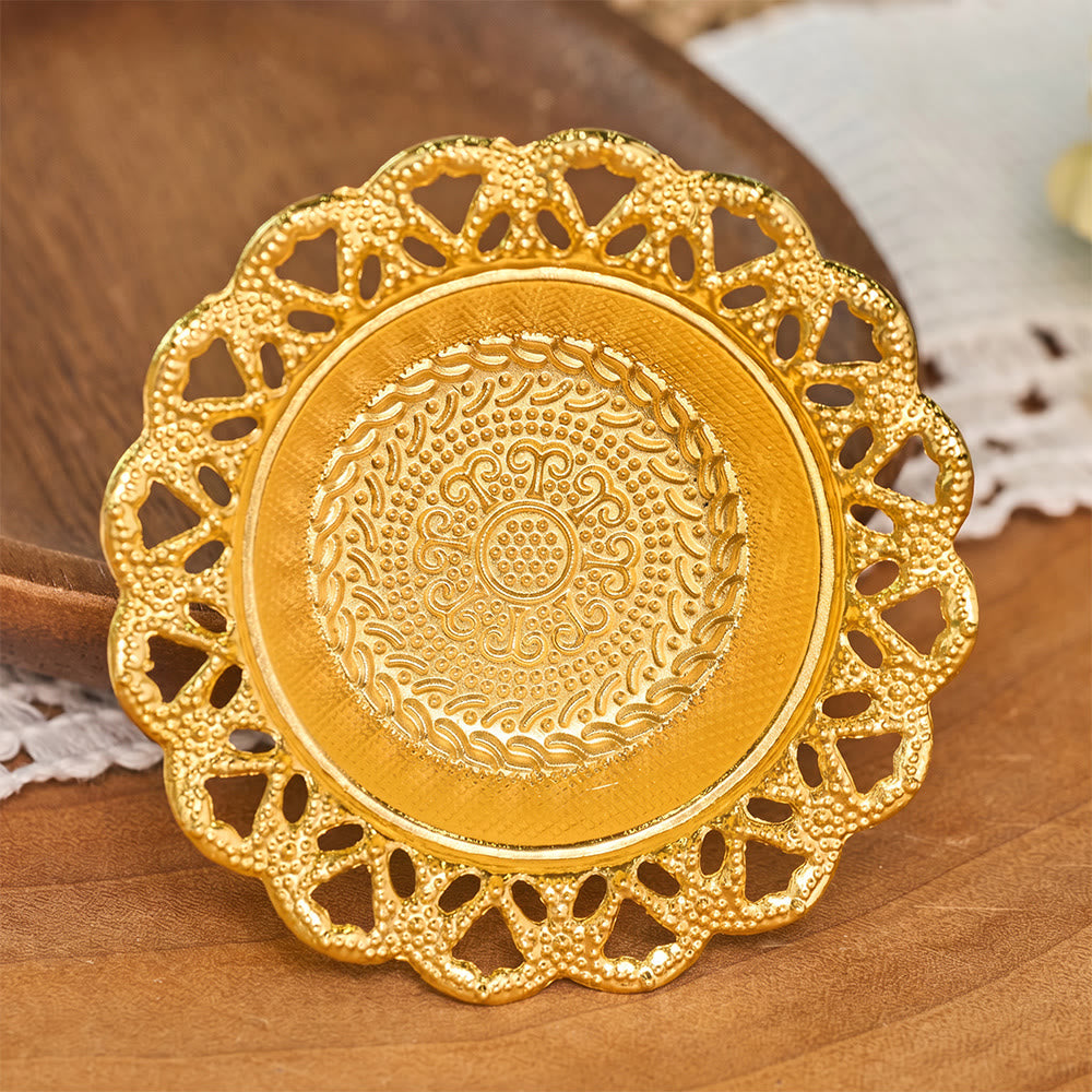 HilalHaven Filigree‑Dome Crescent‑Star Finial Incense Burner - image 4