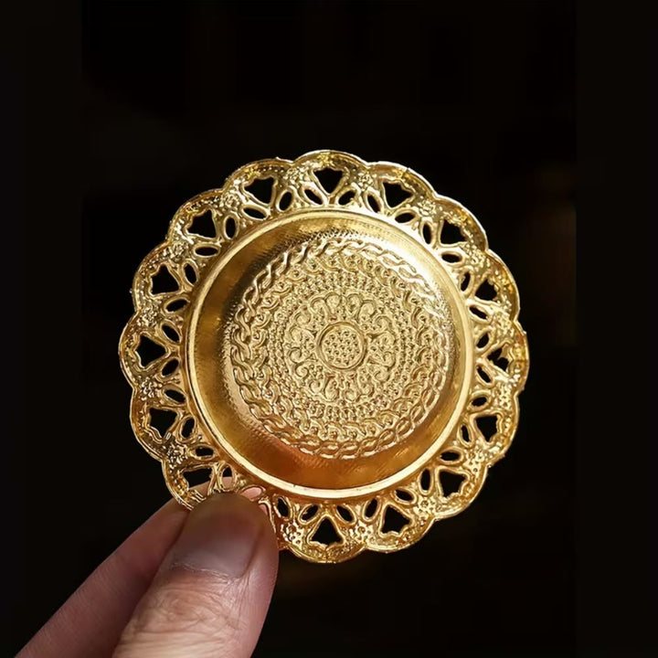 HilalHaven Filigree‑Dome Feather‑Finial Decorative Bakhoor Burner - image 6