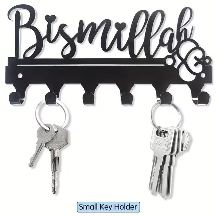 HilalHaven Cursive Letter Wall Hook Key Holder - image 5