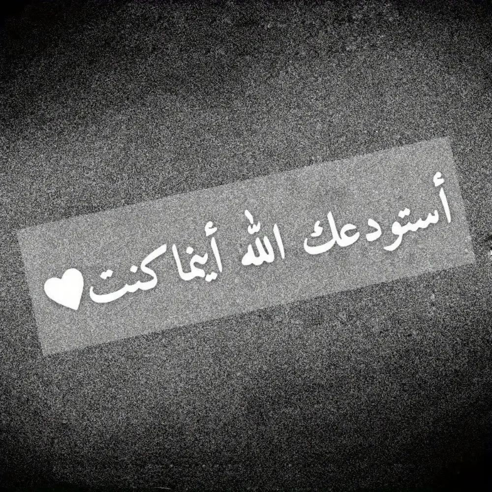 HilalHaven Roaming Safeguard Vow Heart Accent Naskh Farewell Phrase PVC Car Sticker - image 2