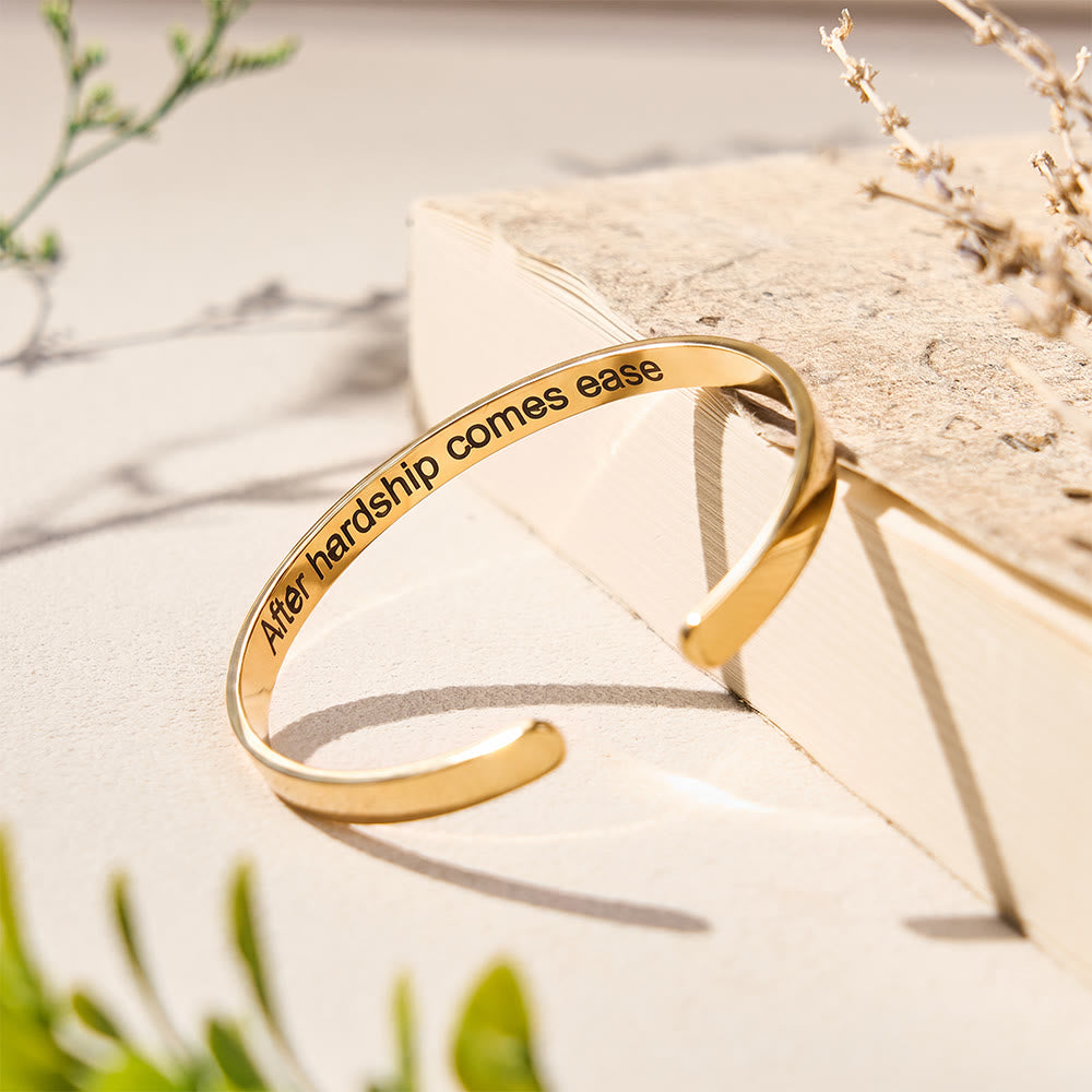 HilalHaven Steadfast Verse Open‑Cuff Bracelet - image 2