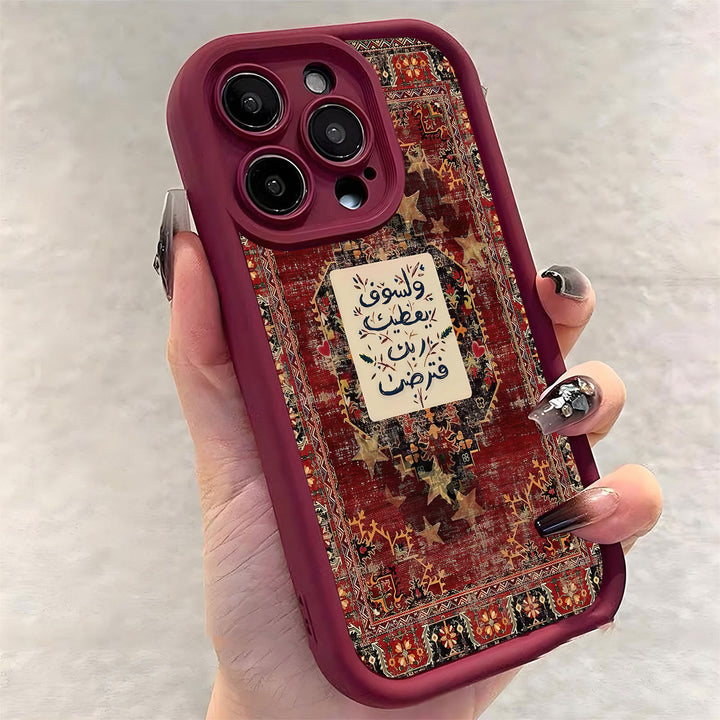 HilalHaven Vintage Tapestry TPU Phone Case — Ornate Pattern Phone Case - image 2