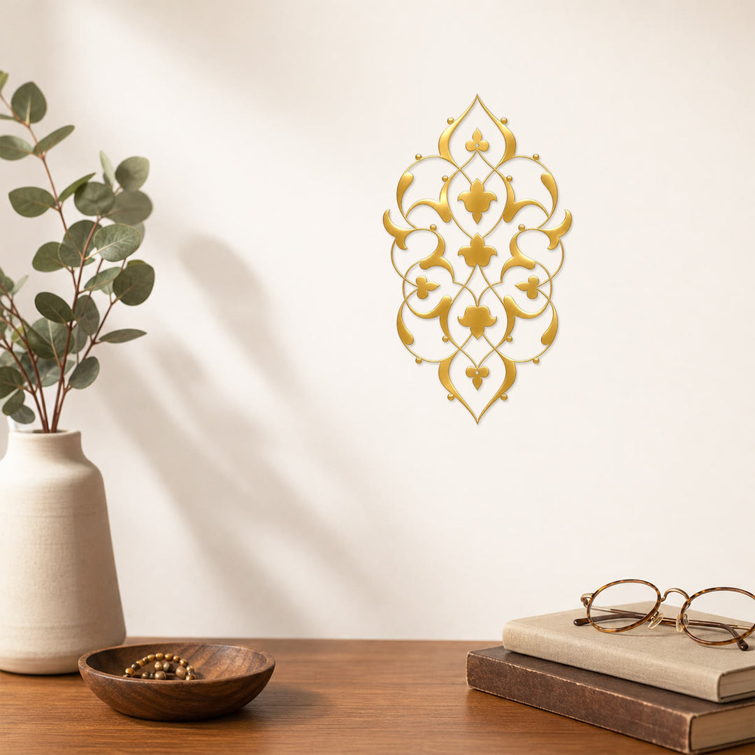 HilalHaven Vine Veil Elongated Floral Wall Art - image 8
