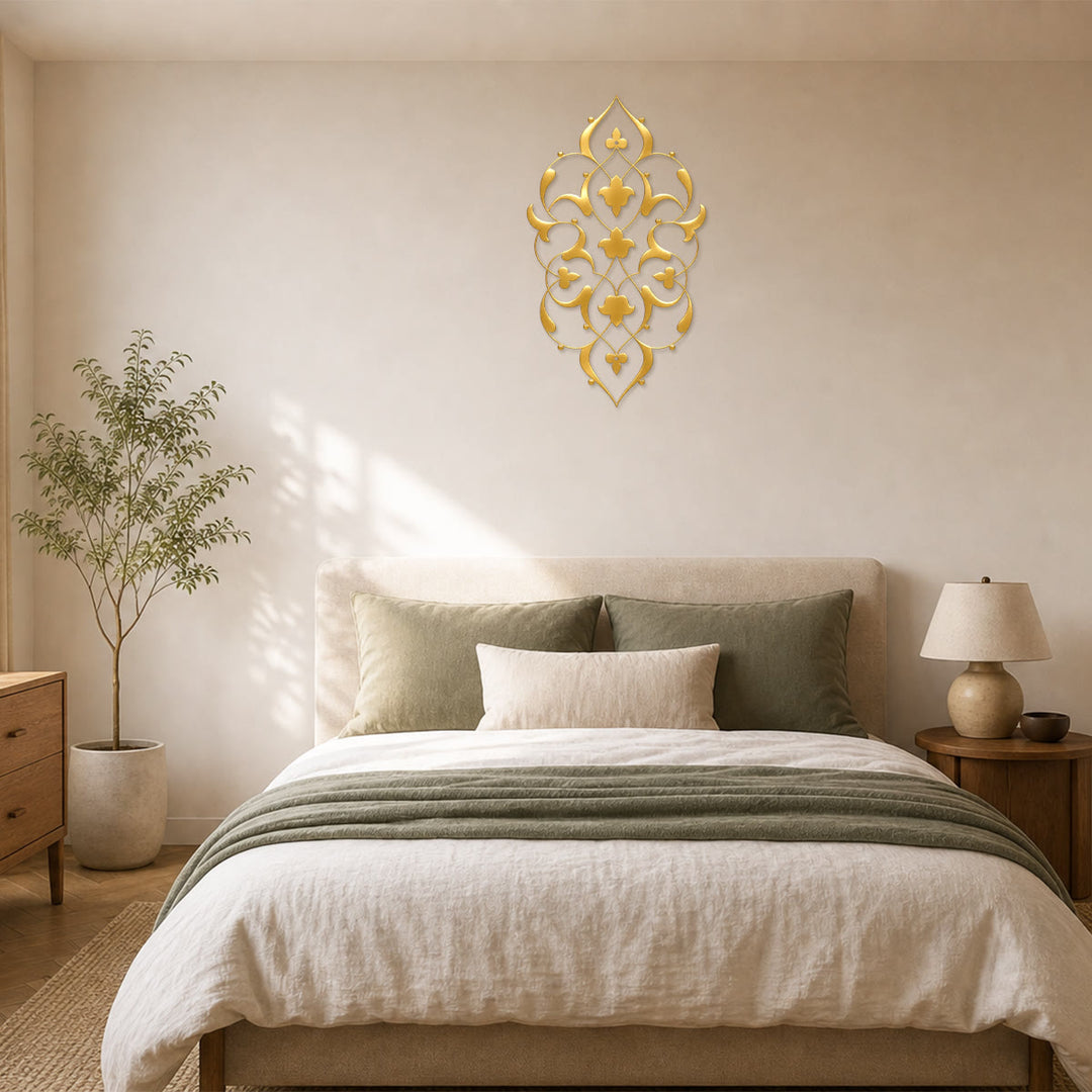 HilalHaven Vine Veil Elongated Floral Wall Art - image 10