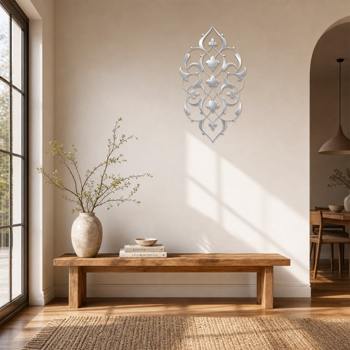 HilalHaven Vine Veil Elongated Floral Wall Art - image 19