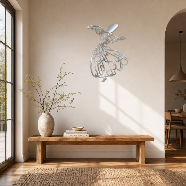 HilalHaven Drifting Turn Figurative Letter Cutout Wall Decor - image 18