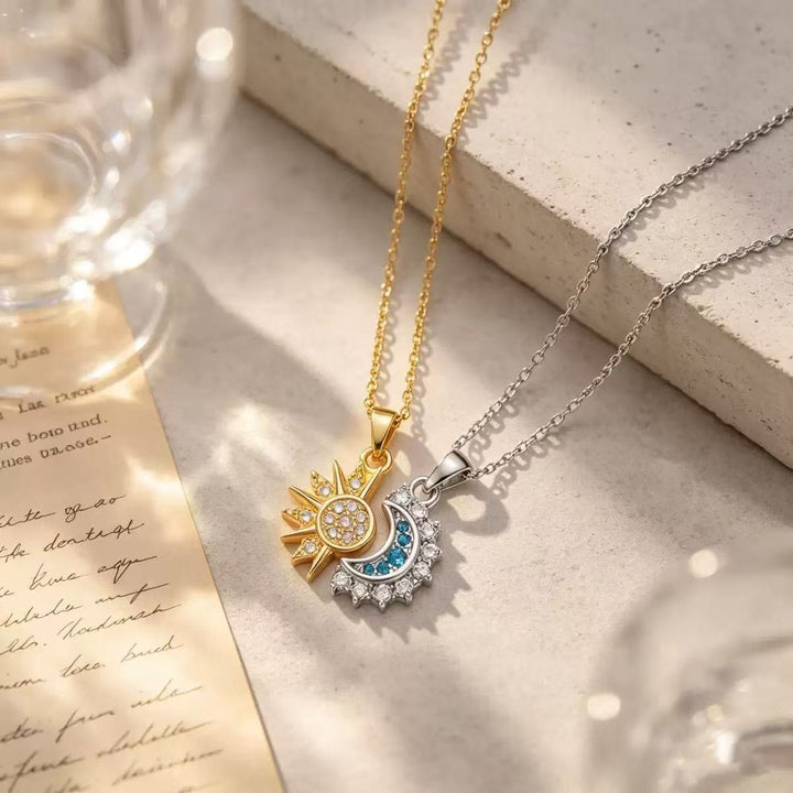 FREE Today: Solar‑Lunar Bond Celestial Jewellery Collection - Necklace Set - image 0