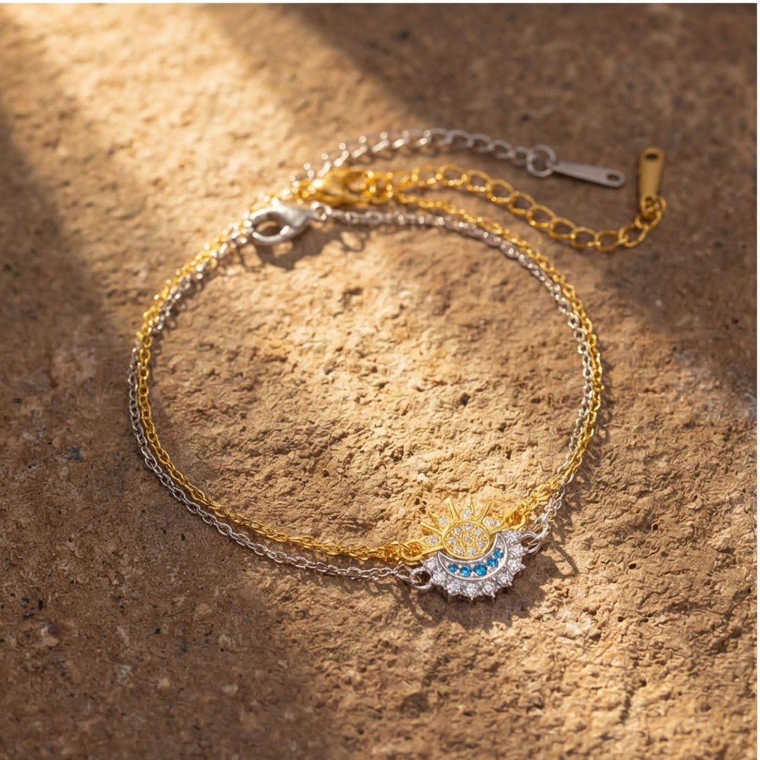 FREE Today: Solar‑Lunar Bond Celestial Jewellery Collection - Bracelet Set - image 8