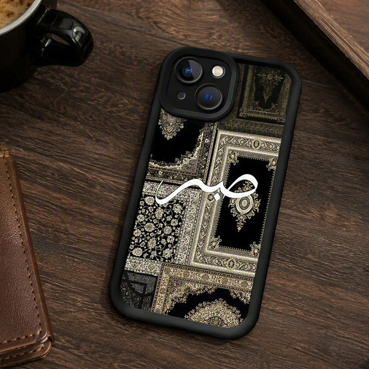 HilalHaven Ornamented Poise Sabr-Patience Vintage Tapestry‑Style Phone Case - image 8