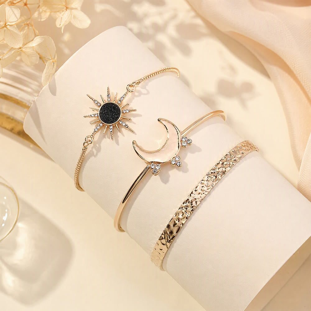 FREE Today: Day &amp; Dusk Celestial Stackable Bracelet Set - Celestial Stackable Bracelet Set - image 2