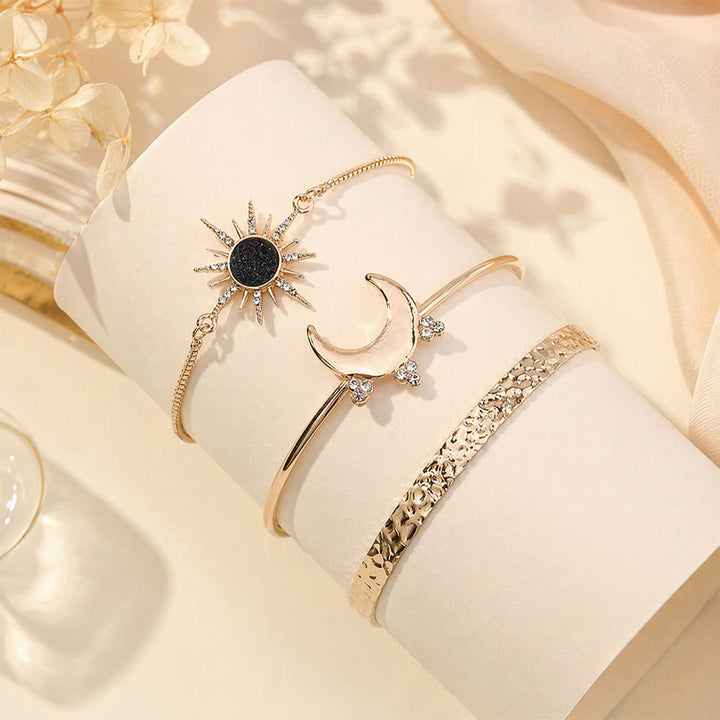 FREE Today: Day &amp; Dusk Celestial Stackable Bracelet Set - Celestial Stackable Bracelet Set - image 2